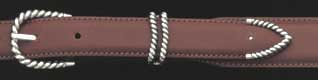 Silver Rope Buckle